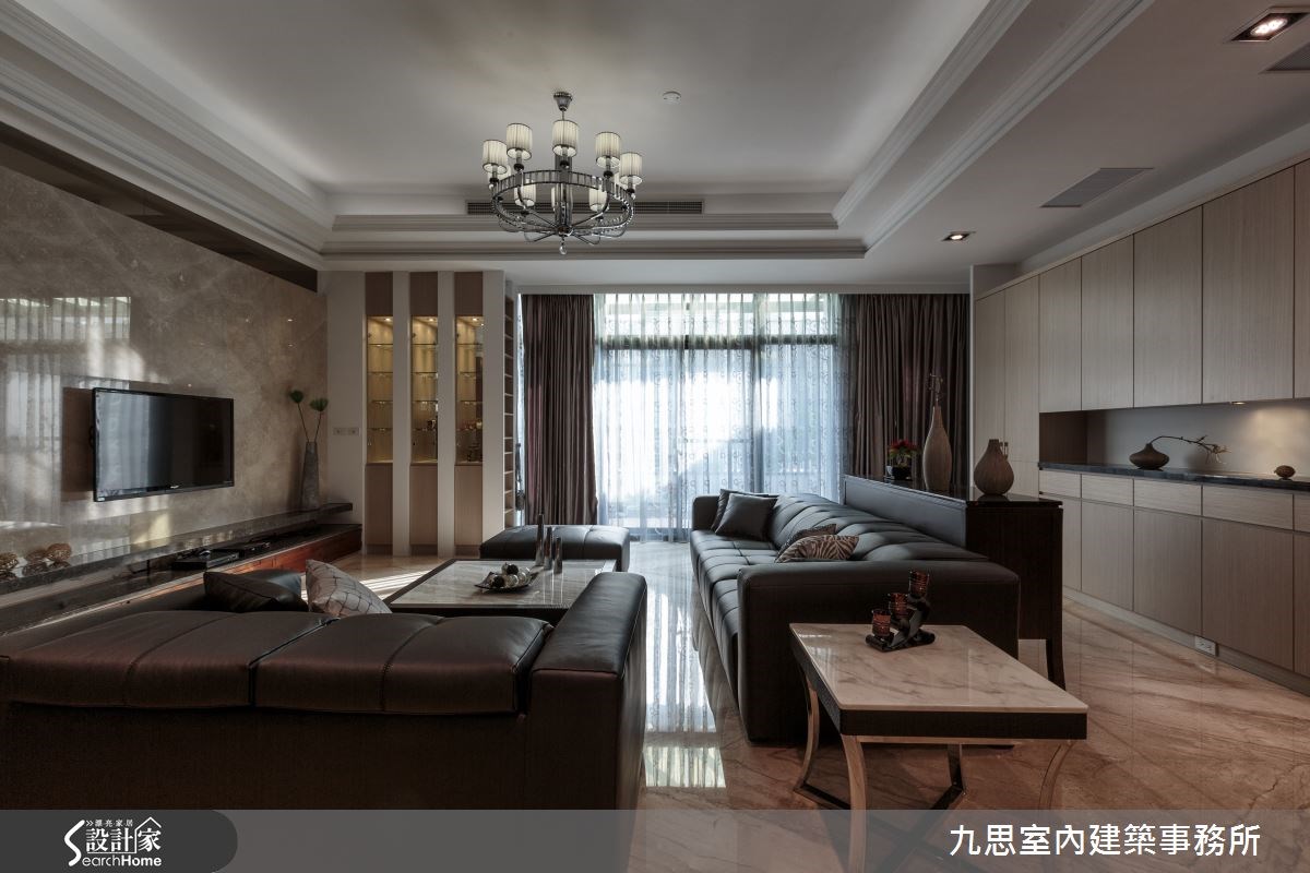 展现大宅的豪门排场！精挑建材砌出大器感